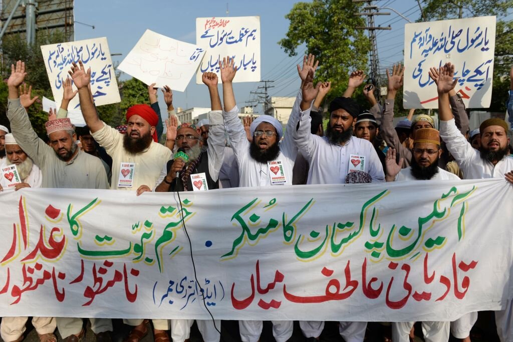 Islamist Protest in Pakistan.