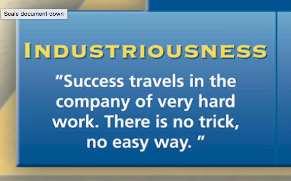 Block 1, Industriousness (Bot9 #114)