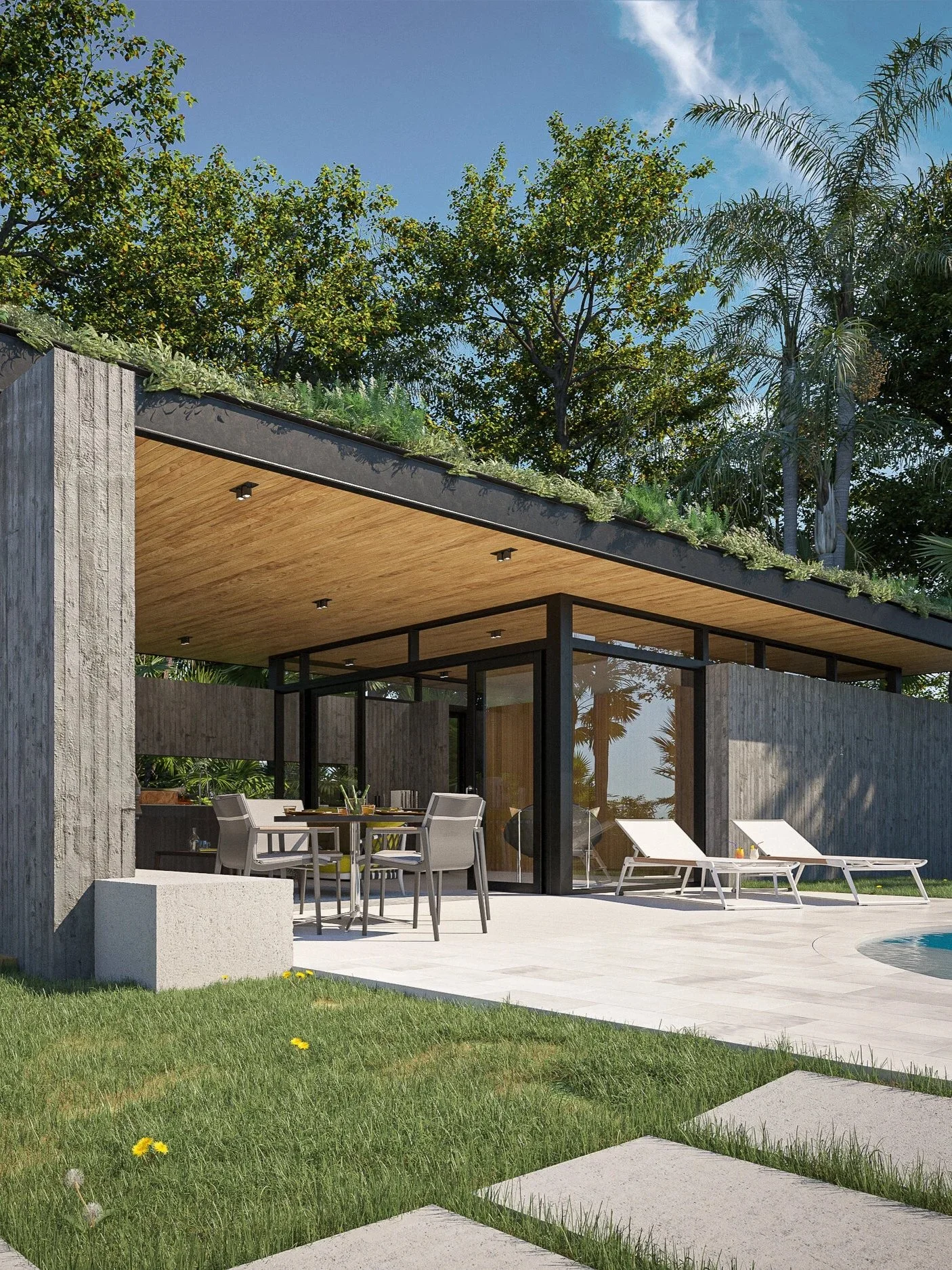 Harbor Acres Pool House