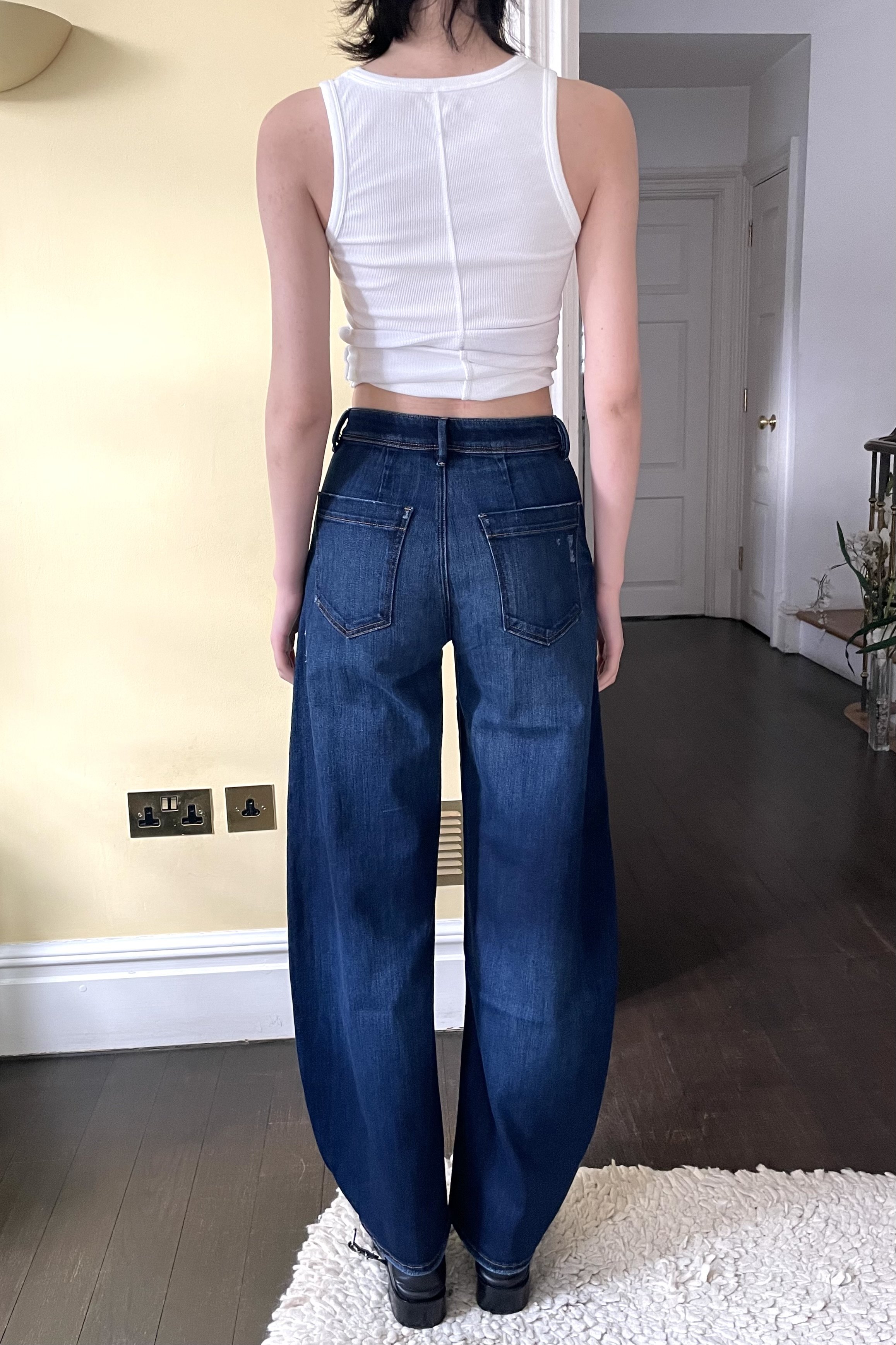 (above) baloon jean