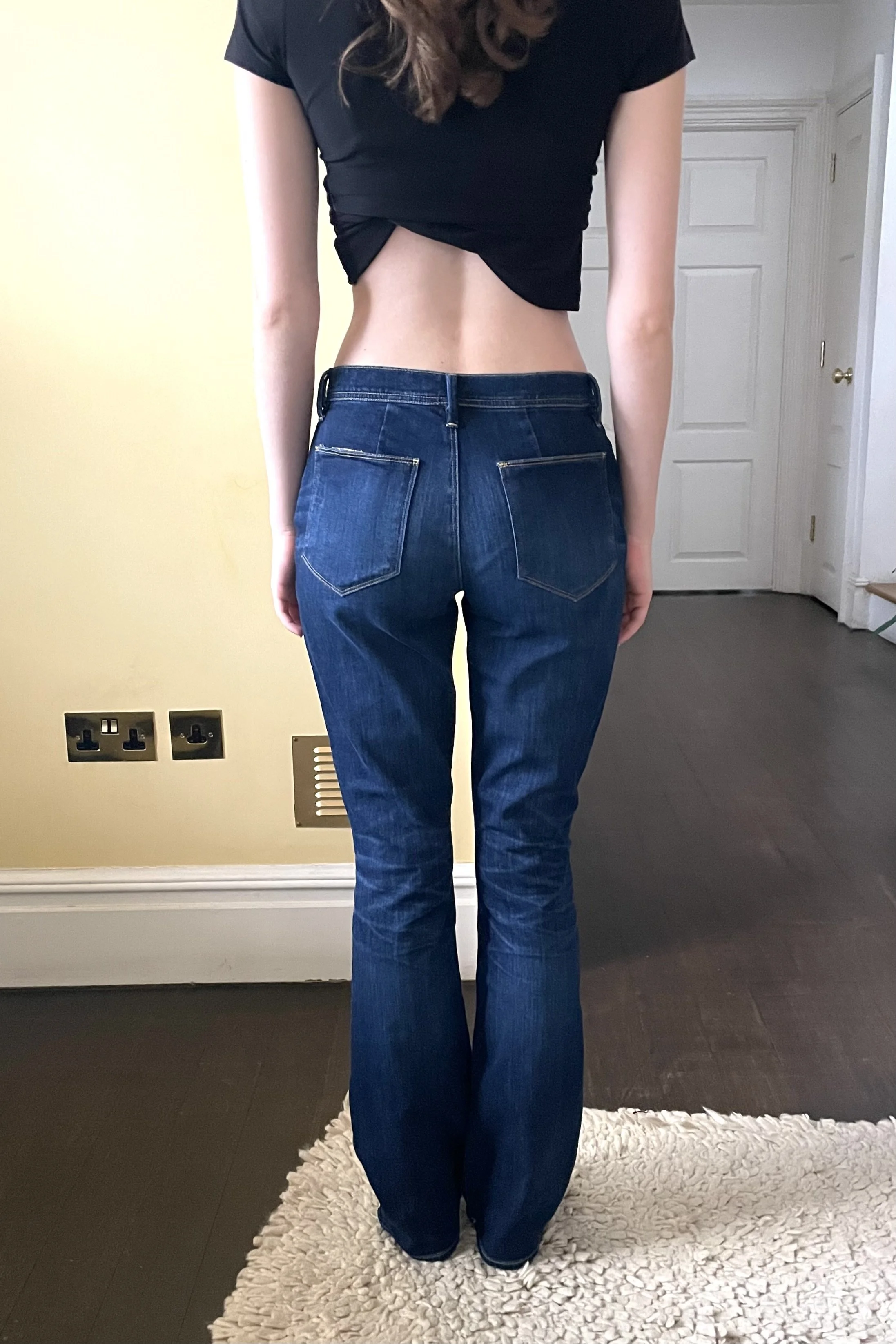 #trtt-3
mid rise fitted boot trouser