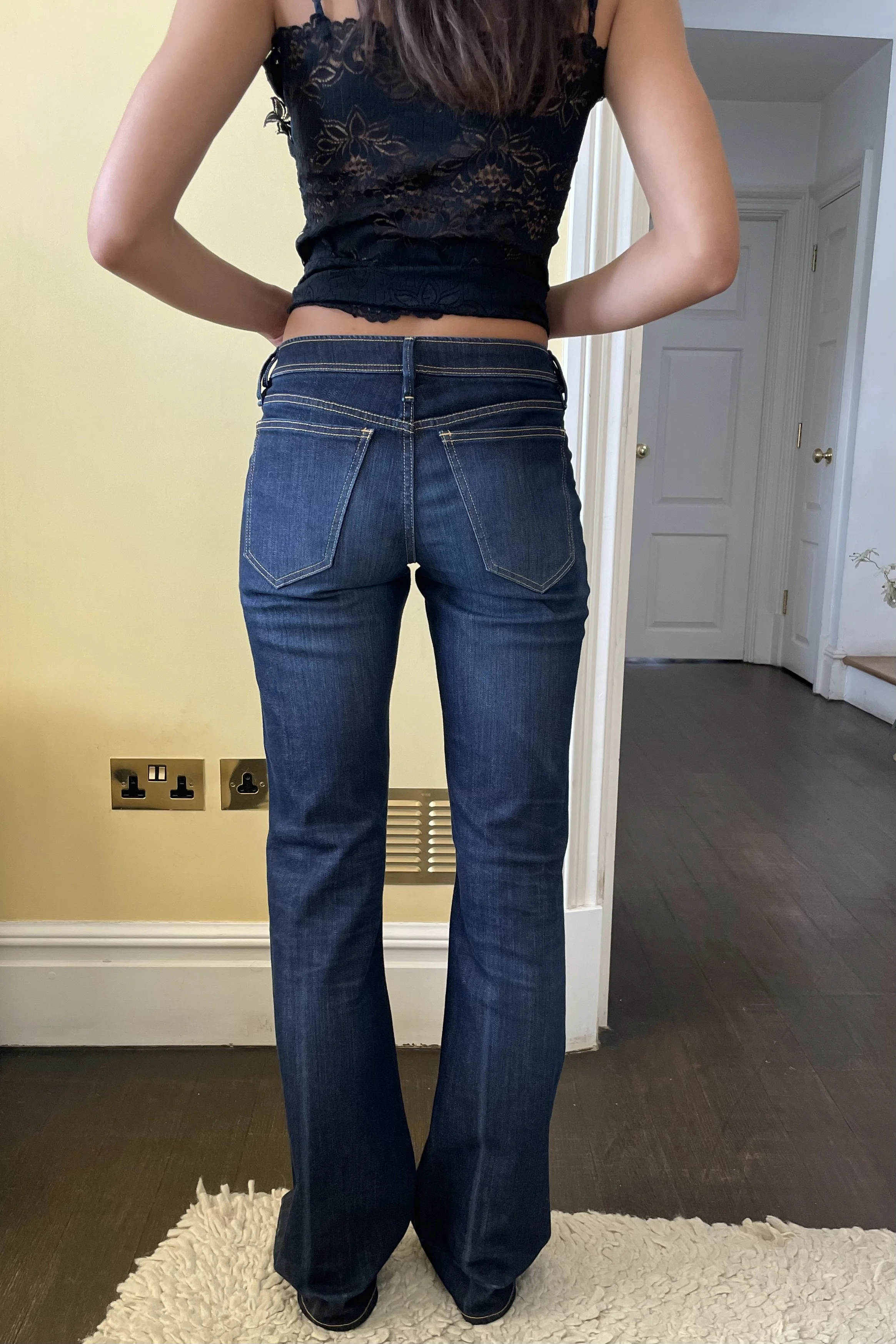 #9d
low rise boot cut