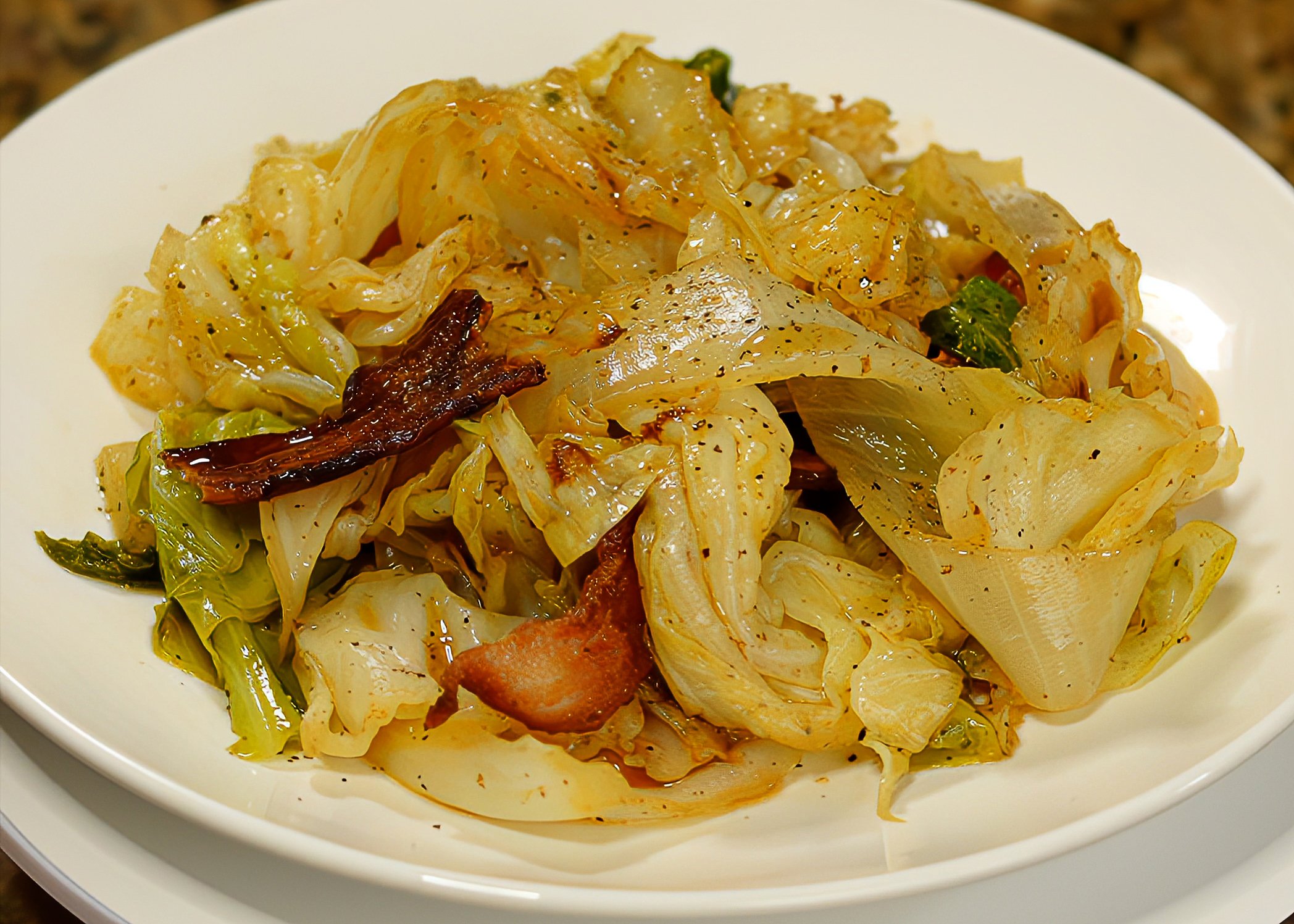 Quick & Tasty Fried Cabbage