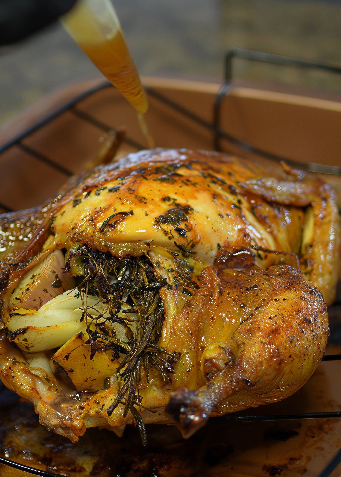 Oven Roasted Lemon Garlic Chicken