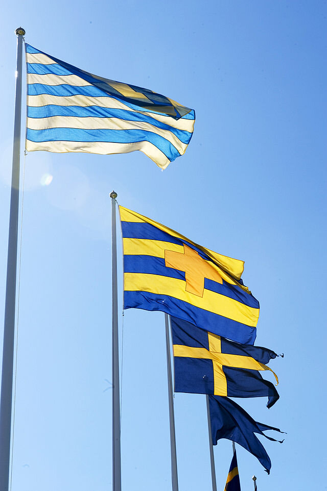 Swedish Military Flags