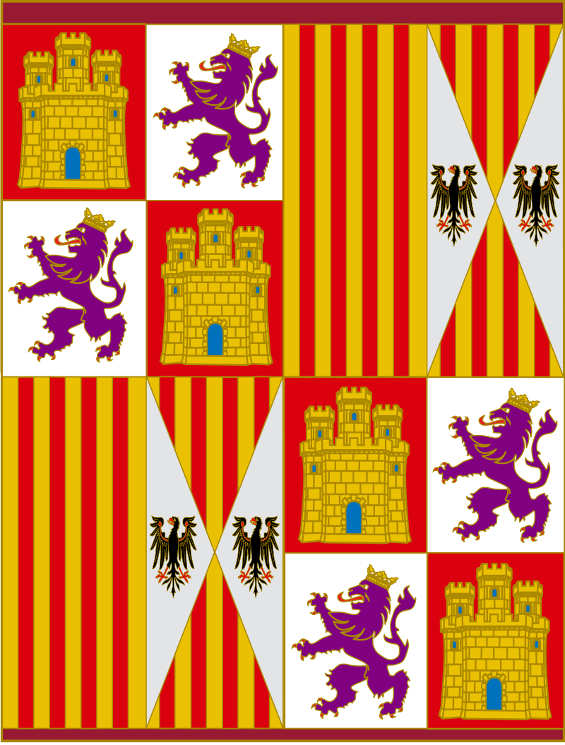Unity Flag of Isabella and Ferdinand (until 1492)