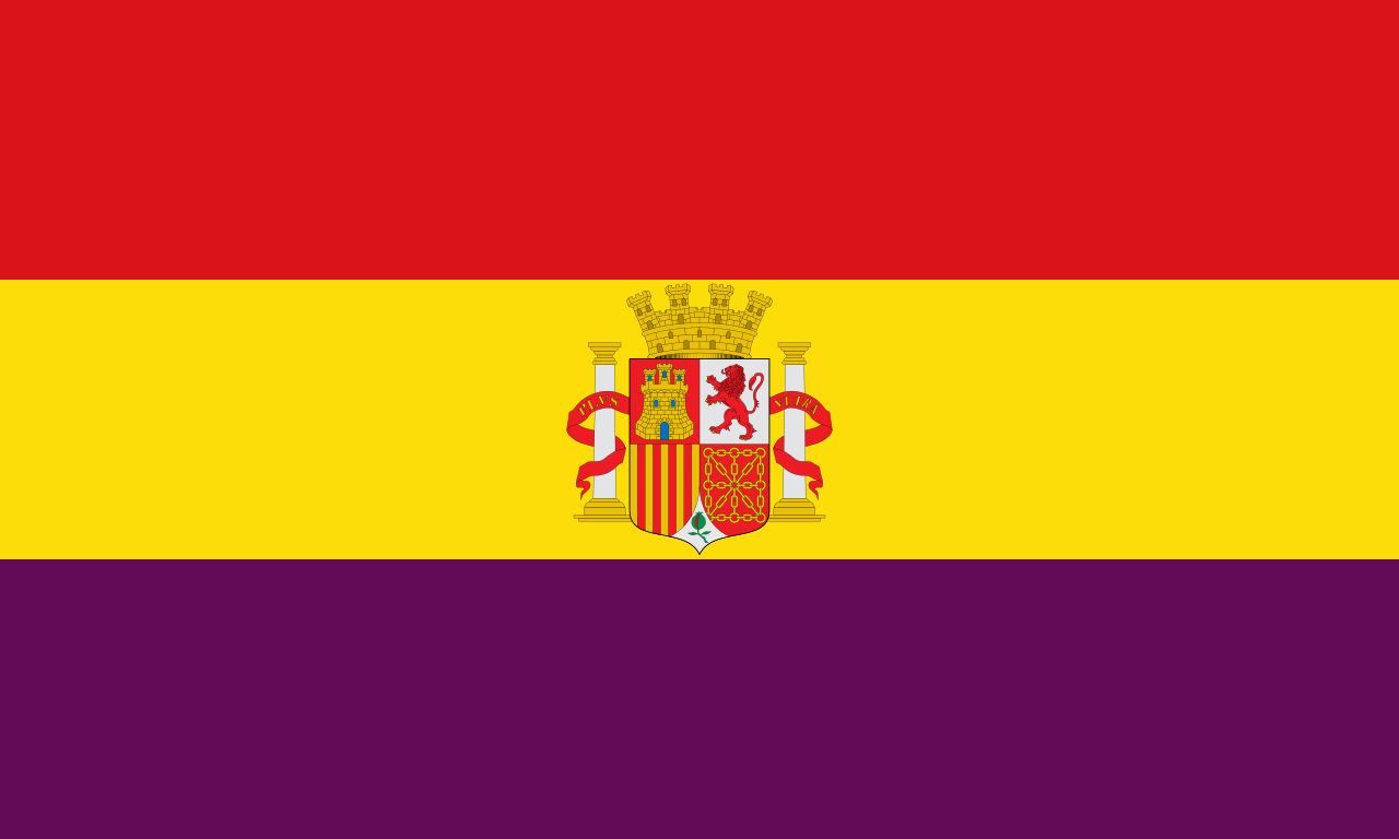 Flag of the Second Spanish Republic (1931–1939)