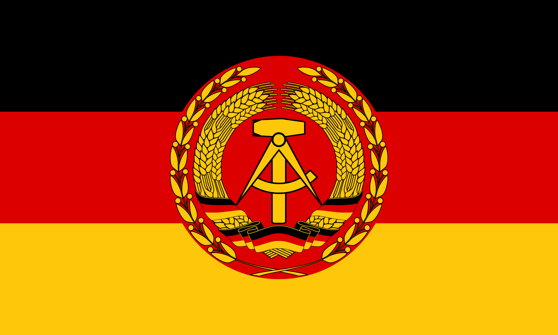 East German Flag (Spalterflagge)