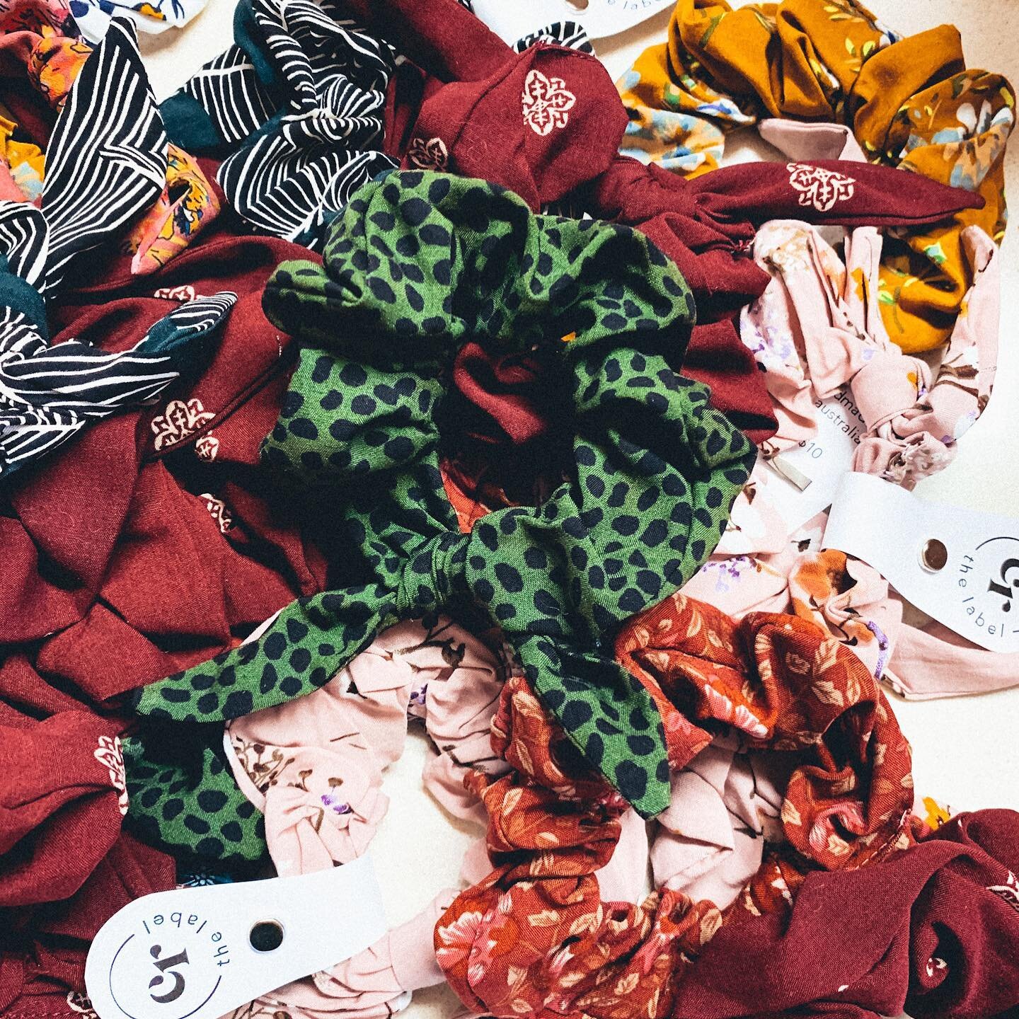 How many scrunchies is too many? 
(Coming soon to the shop!)

#bowscrunchies #tiescrunchies #leopardprintscunchie #cheetahprintscrunchie