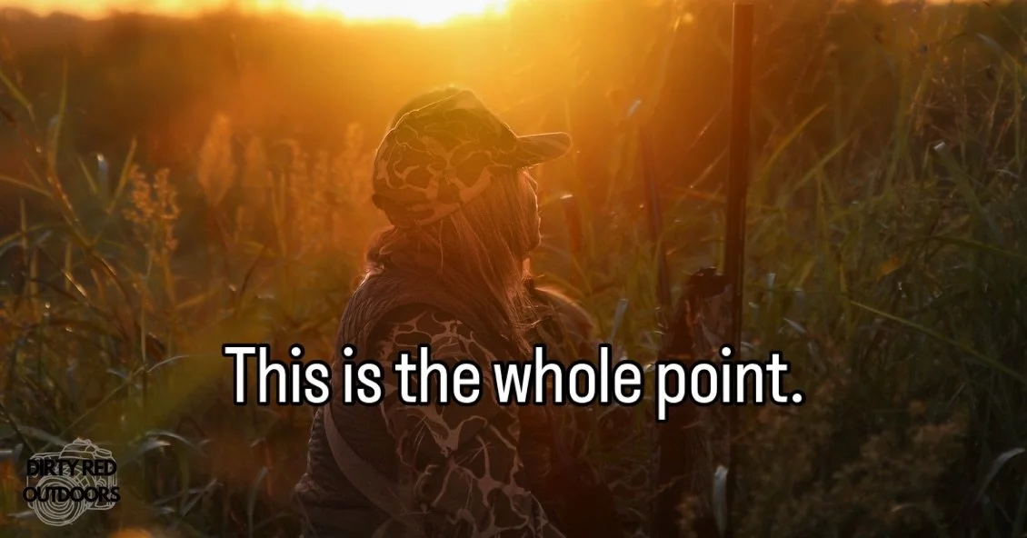 The point is never the harvest or the bragging rights. It&rsquo;s the memories made, the new friendships formed, and pure good times. 🌅