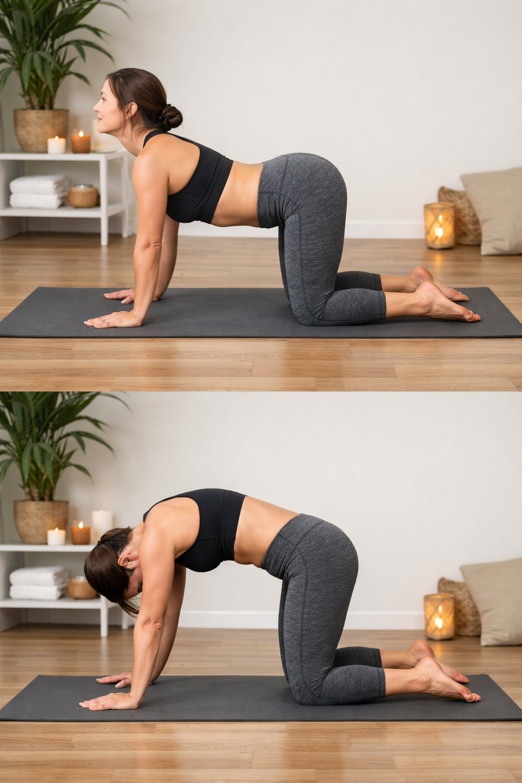 Cat-Cow Flow: Loosen Your Upper Back &amp; Release Tension