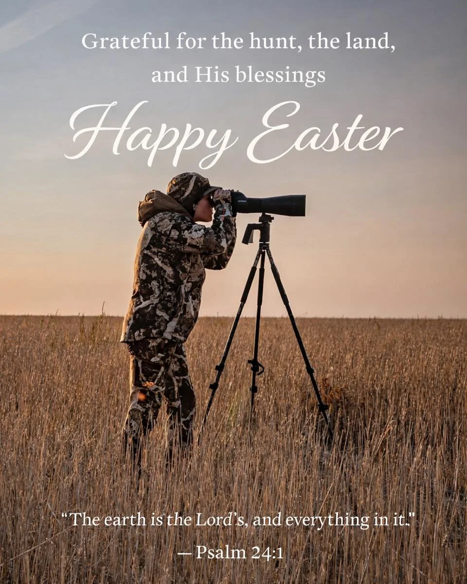 Happy Easter from Lady Outdoor Lifestyles ✝️ ❤️