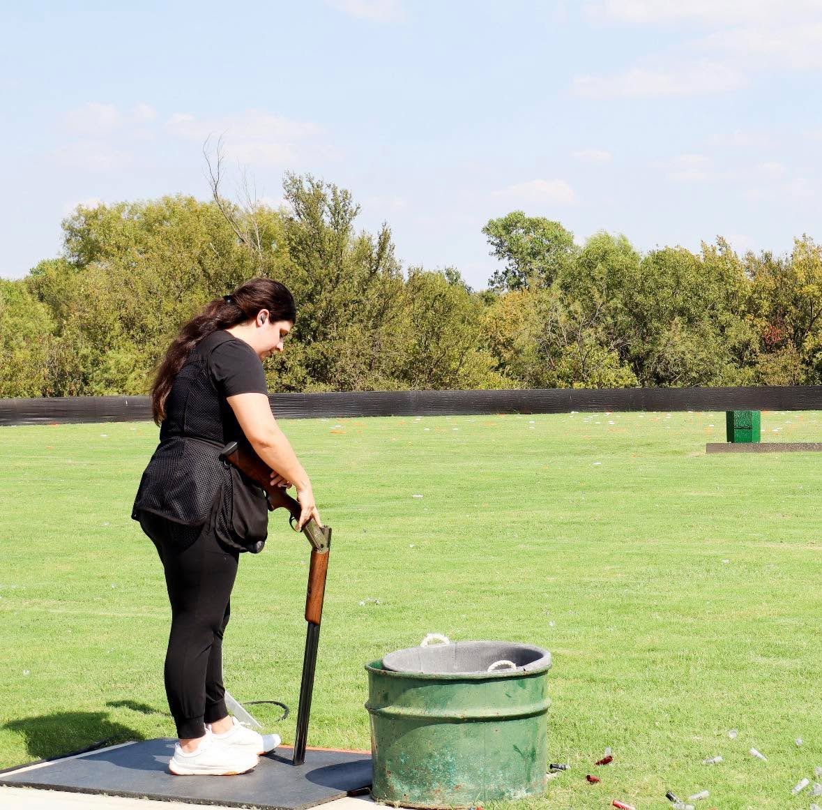 Good shooting starts before the trigger.

&bull; Solid stance
&bull; Eyes on target
&bull; Smooth swing

The shot is just the final step.
