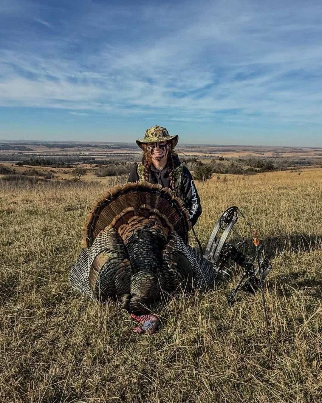 &ldquo;My Missouri bird this year was taken with my Eva Gen 3, this tom snuck in on us after calling him thru the valleys and hills on opening morning. Finally, I was able to make a perfect shot and harvest him! 

My biggest advice for women trying t