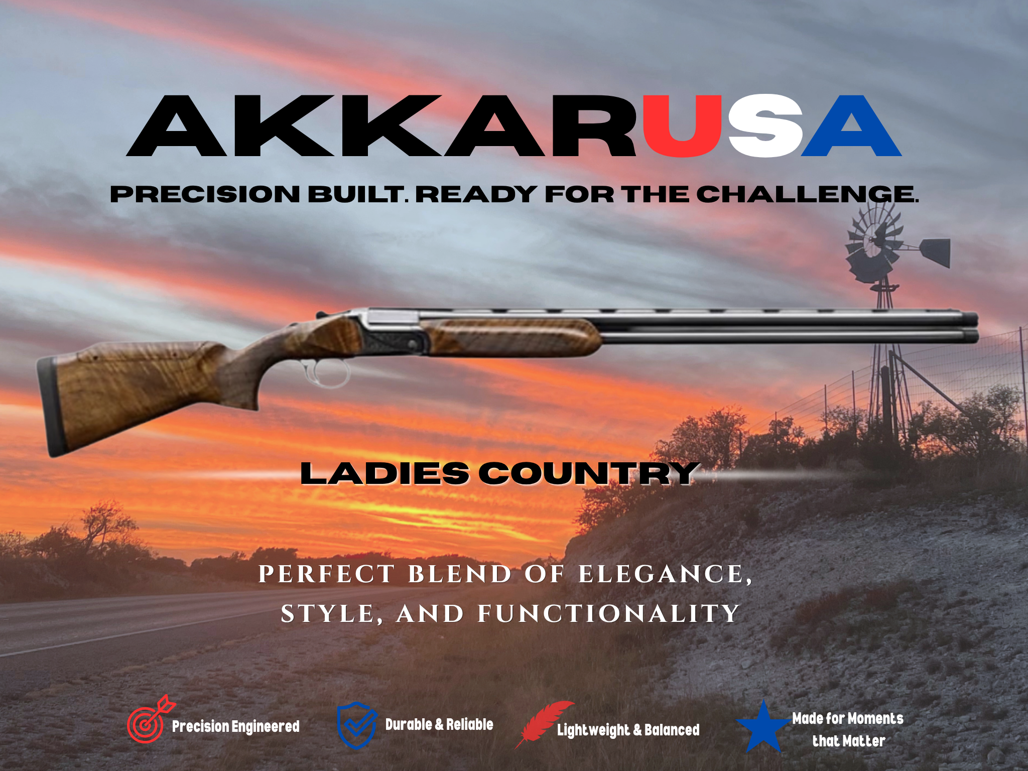 The Akkar Ladies Country: Built to Fit Women, Built to Build Confidence