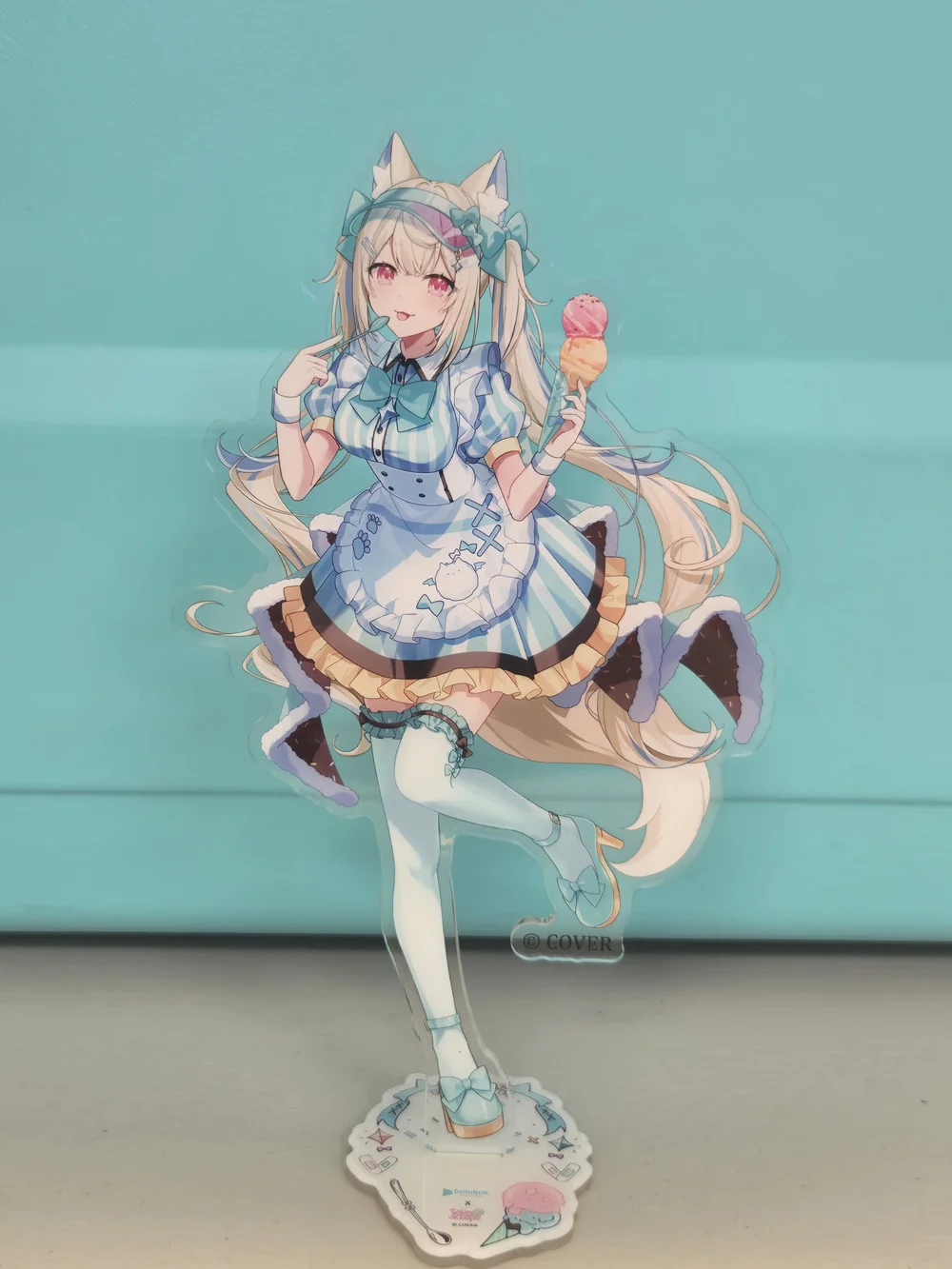 hololive x tsun scoops Fuwawa Abyssgard Acrylic Standee (Pre-order 