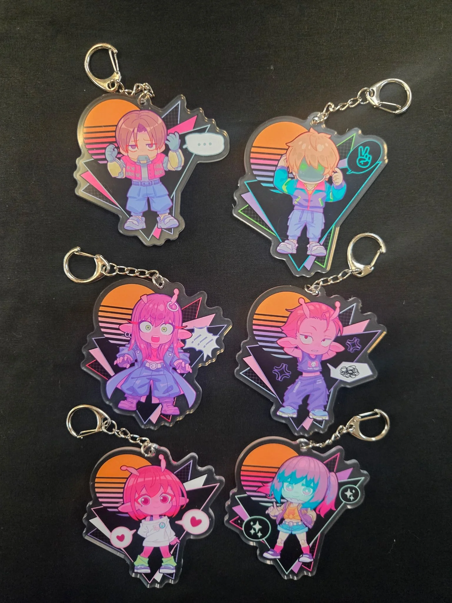 Milky Subway x tsun scoops 3" Acrylic Keychain (6 Styles) (Pre-Order)