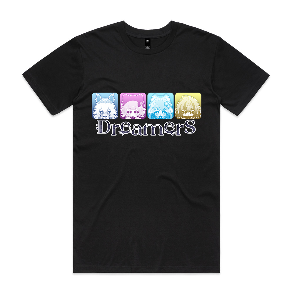 Glitch Stars Dreamers x tsun scoops T-Shirt (Pre-Order)