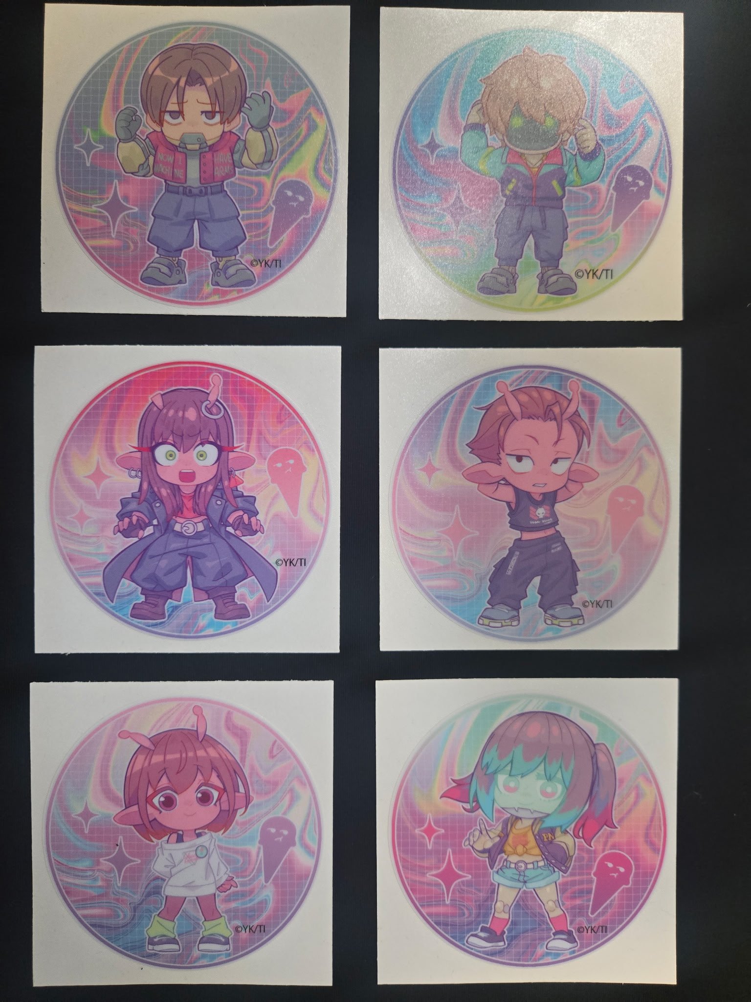 Milky Subway Die-Cut Stickers 4" (6 Styles) (Pre-Order)