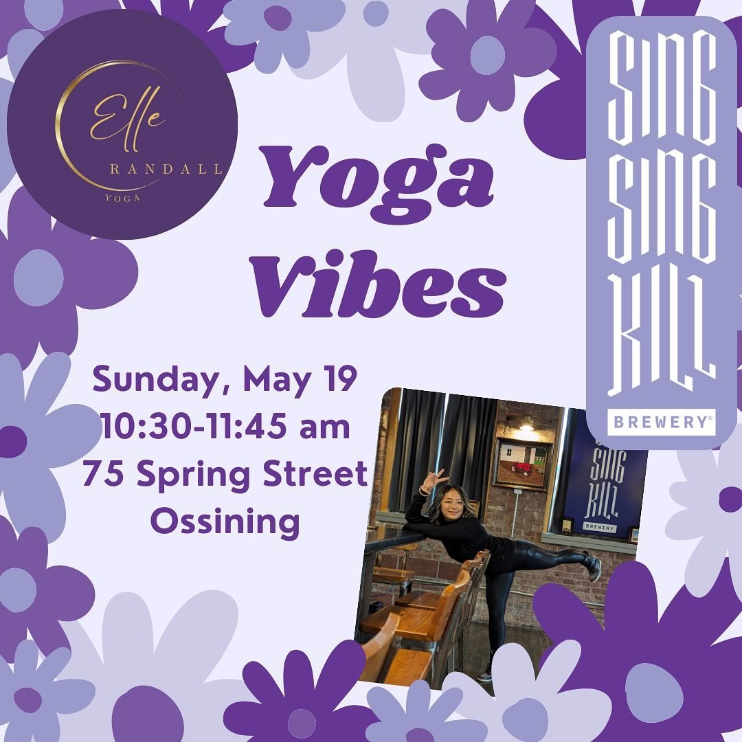 May is all about the power of the flower! Whether you need a power hour or a power nap, I&rsquo;ve got you covered in this month&rsquo;s Yoga Vibes in the Taproom class. Part flow, part restorative, this class is appropriate for all levels of experie