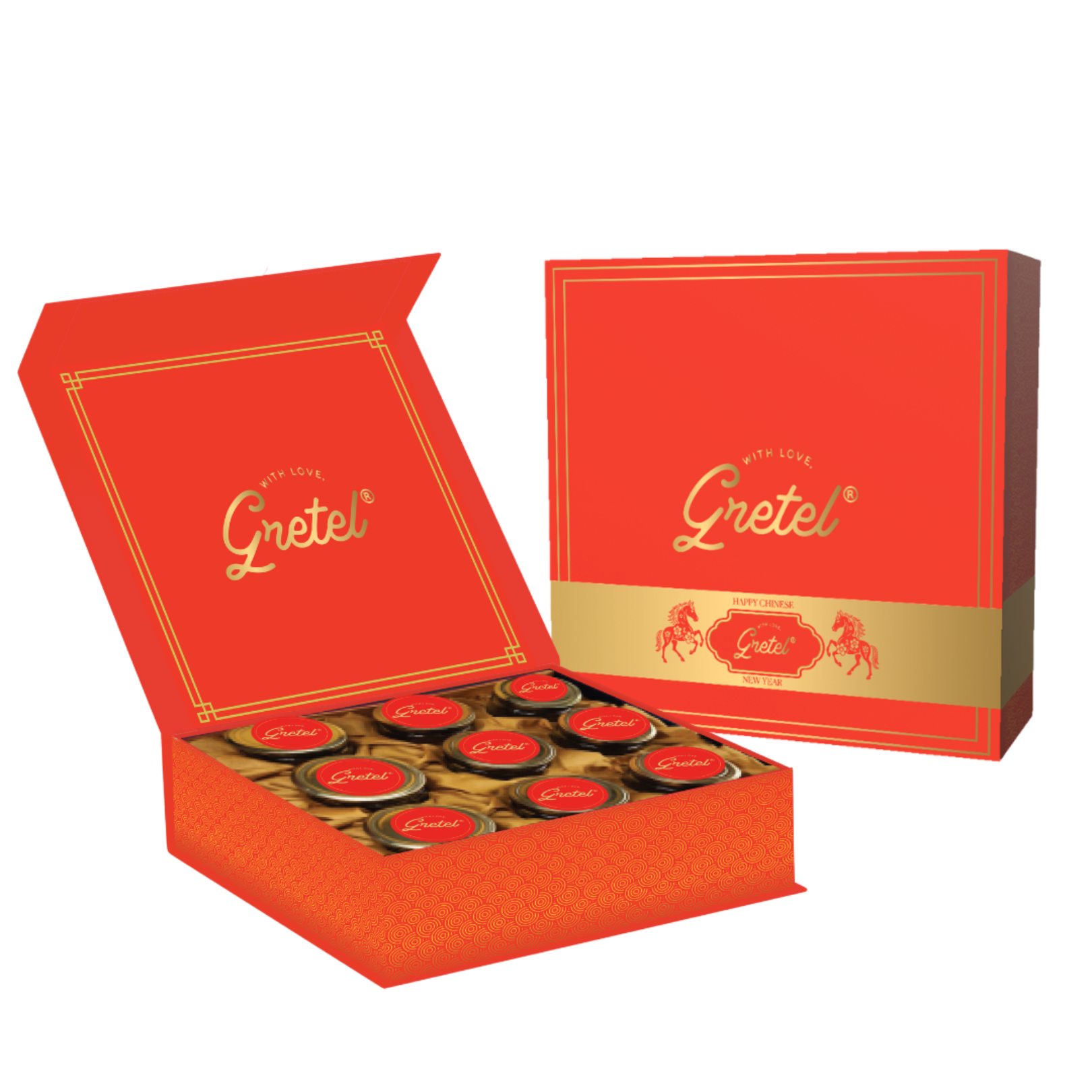 Crimson Fortune Gift Box