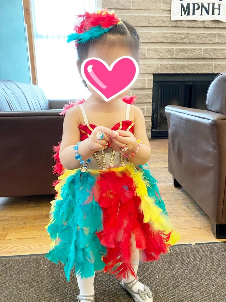 子供の仮装手作り サンバの衣装編 カナダの主婦すにょん