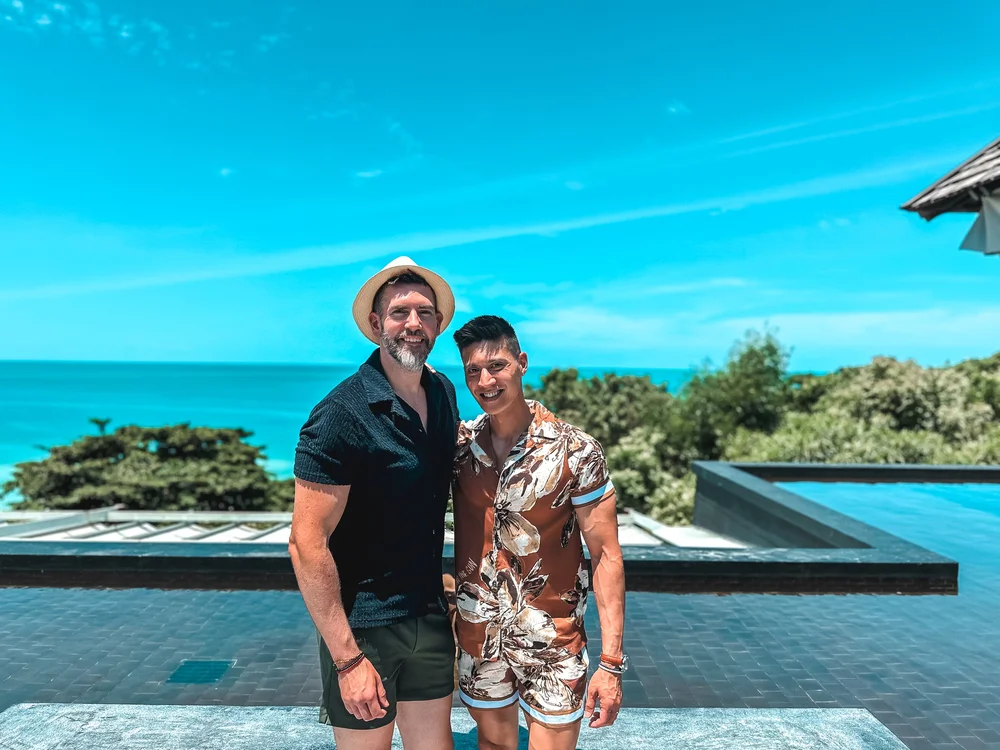 The stunning reception area at the Vana Belle, Koh Samui