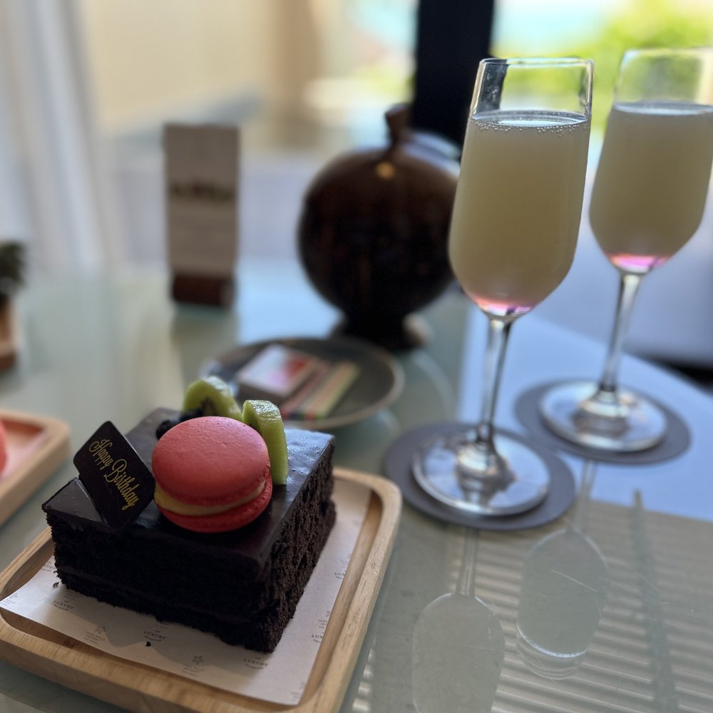 Birthday treats at the Vana Belle, Koh Samui