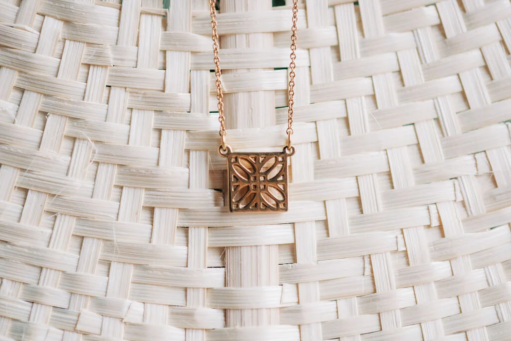 KelMari Logo Dainty Necklace - Salvadoran Inspired Jewelry