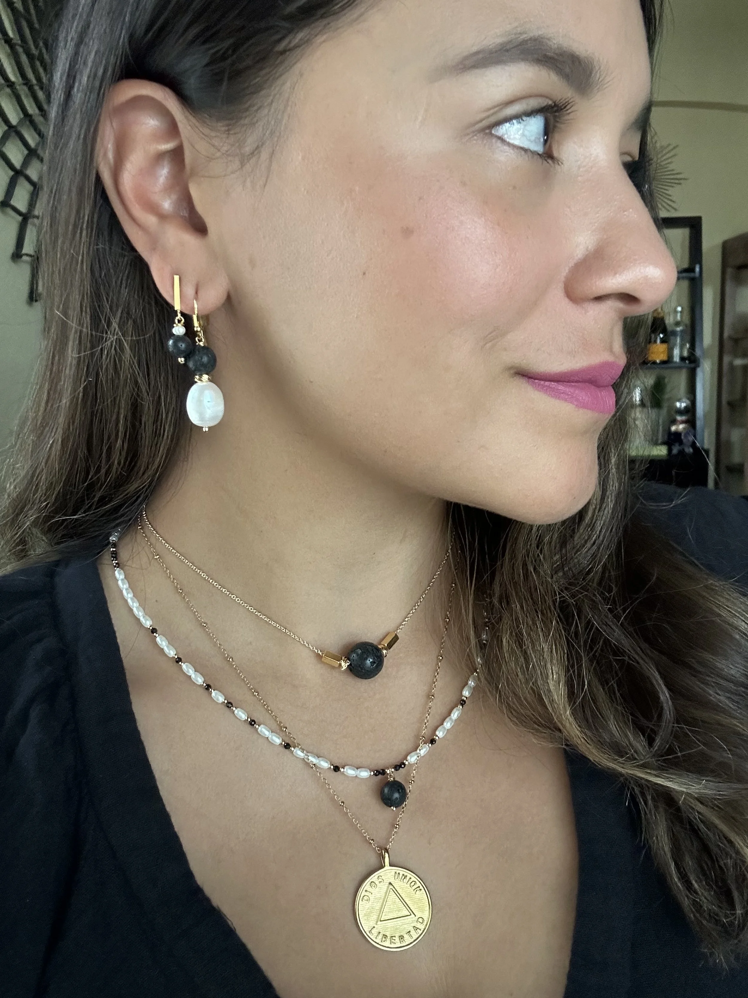 kelmari-volcan-lava-pearl-bar-stud-earrings-styling 2.JPG