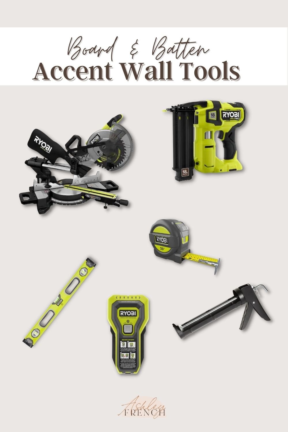 Tools for Board and Batten