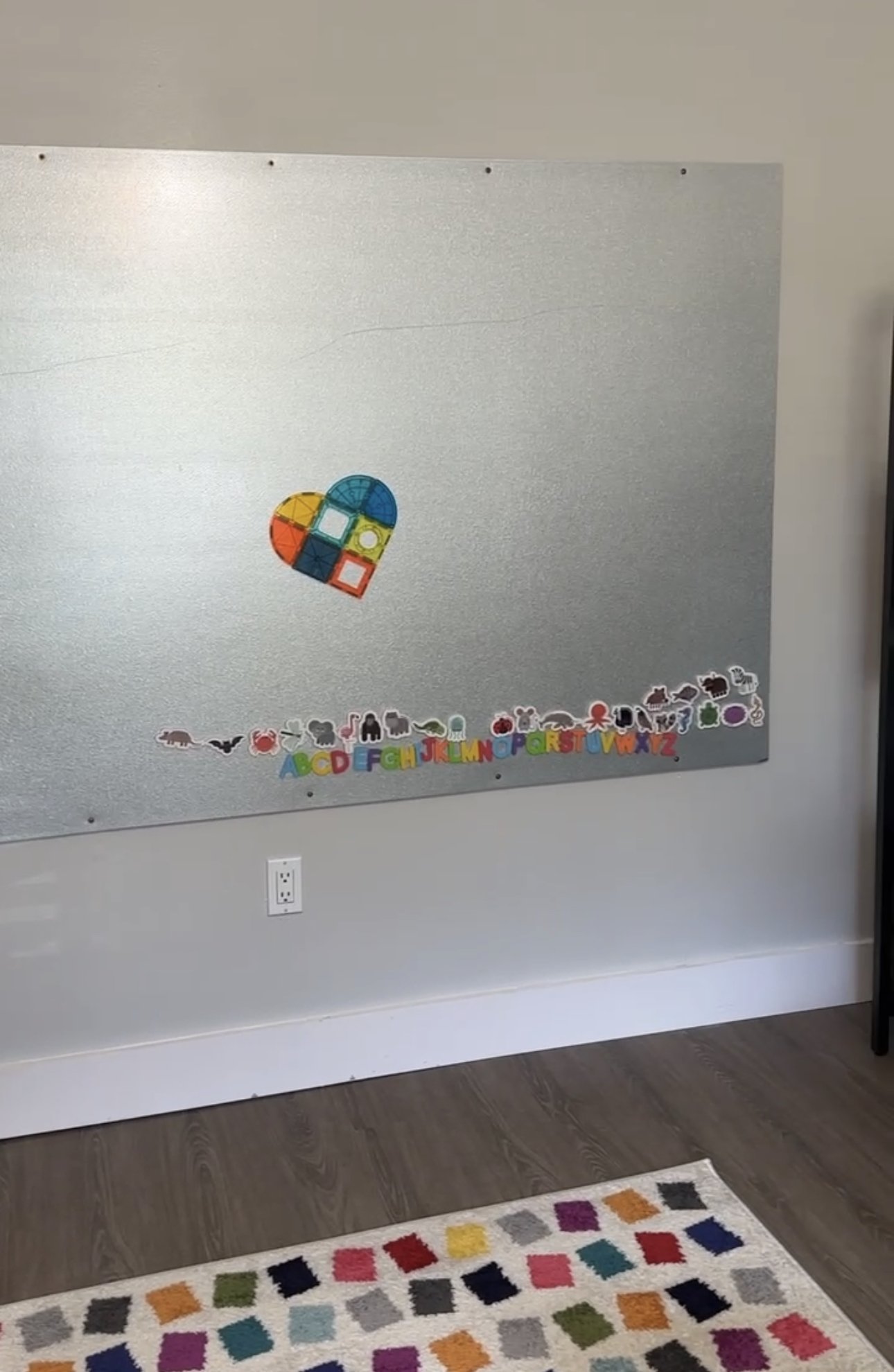 DIY Magnet Wall — Ashley French