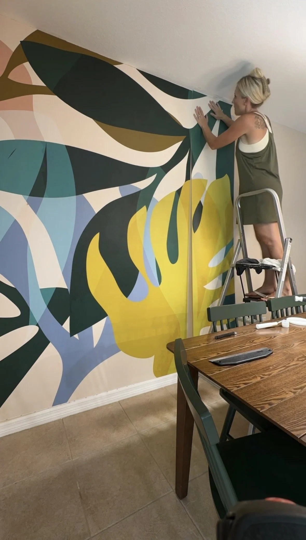 installing wallpaper mural.jpg