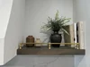 Affordable DIY Shelf Gallery Rail — Ashley French