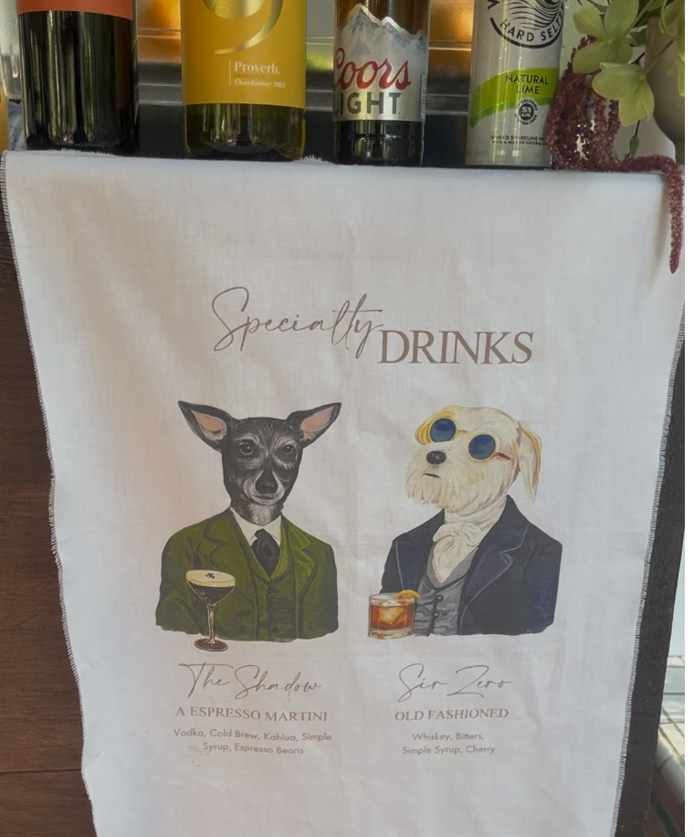 Custom Linen Sign