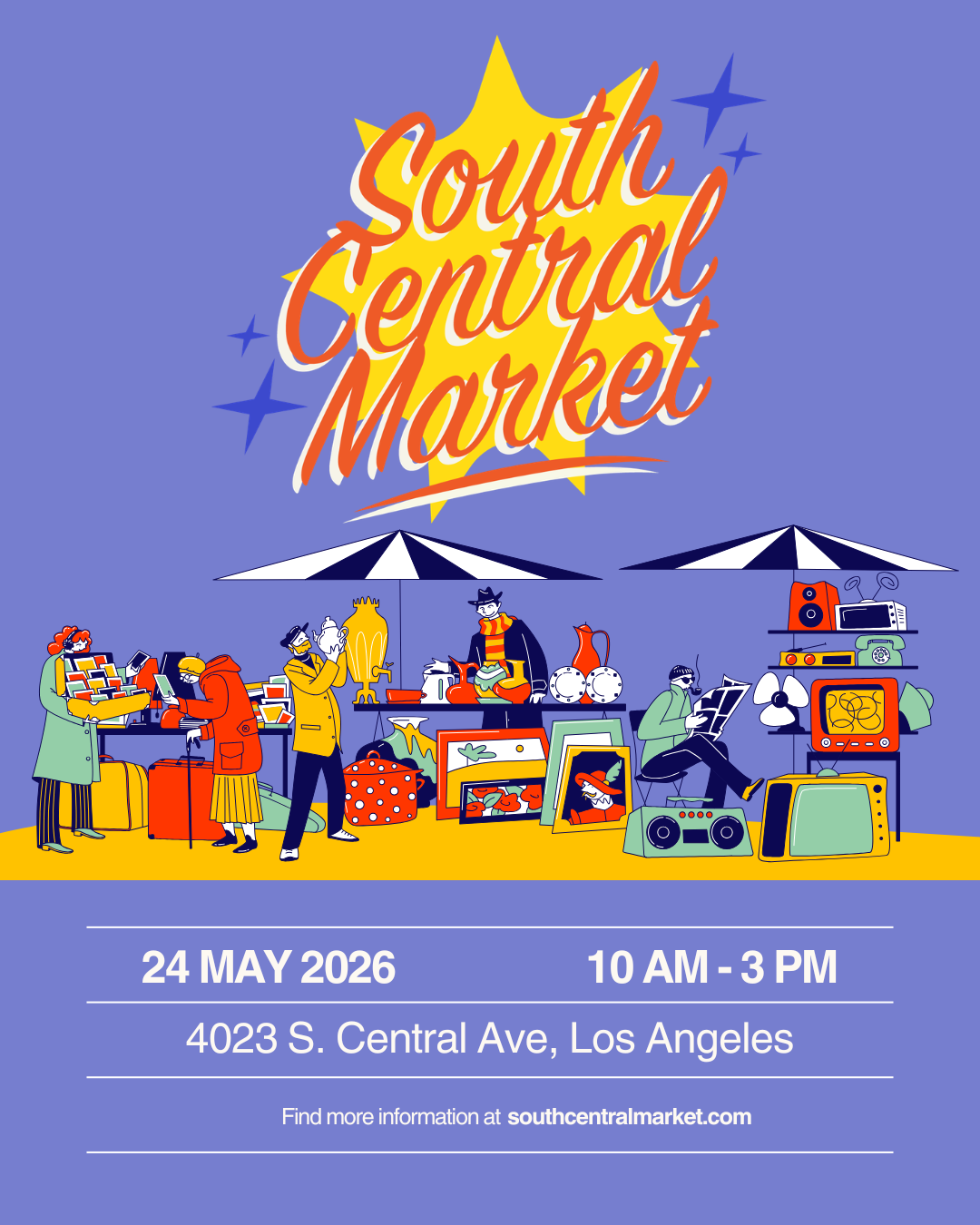 May - South Central Market (Memorial Day Weekend)