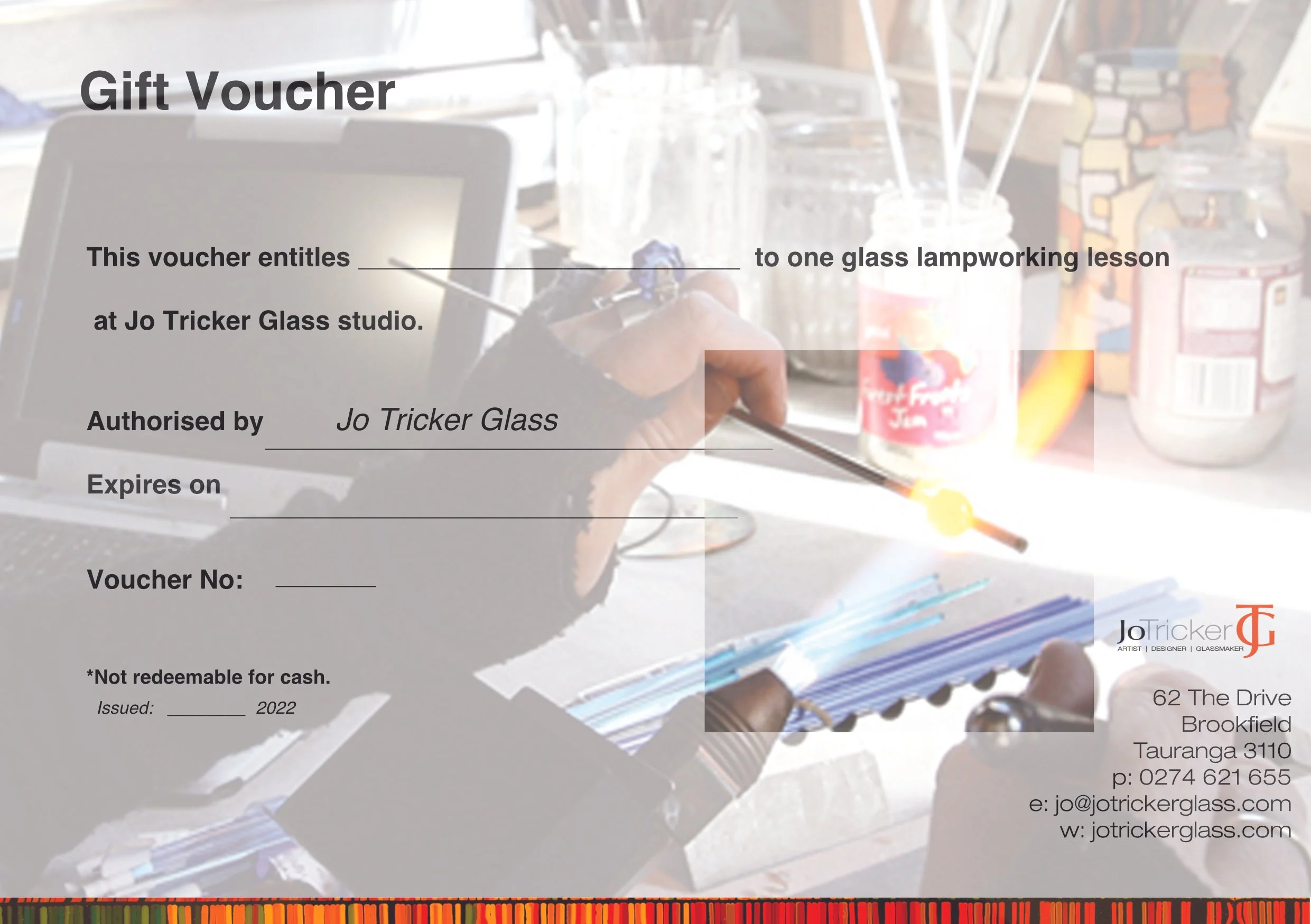 Bead or Flower Class - Voucher