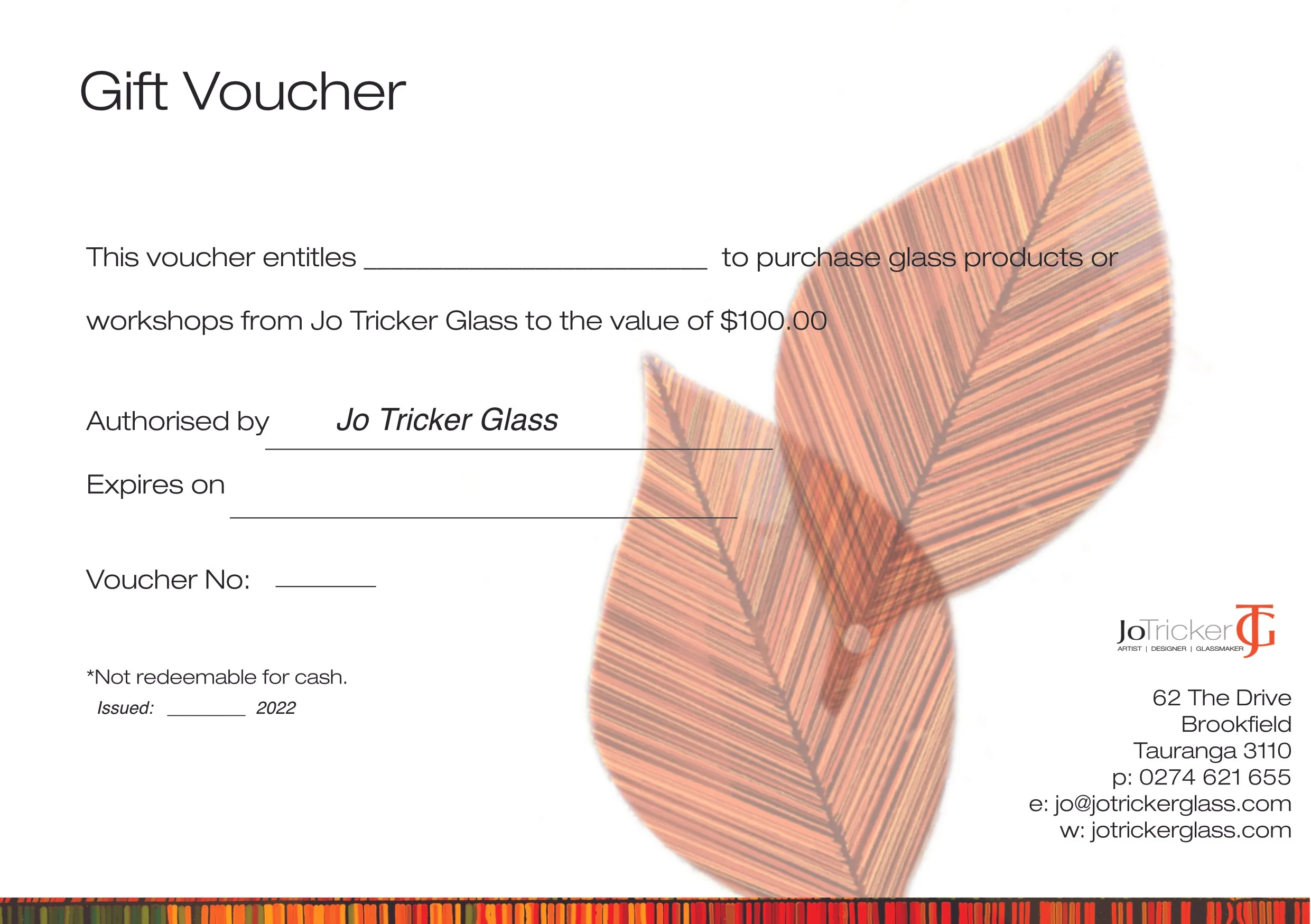 Gift Voucher $100