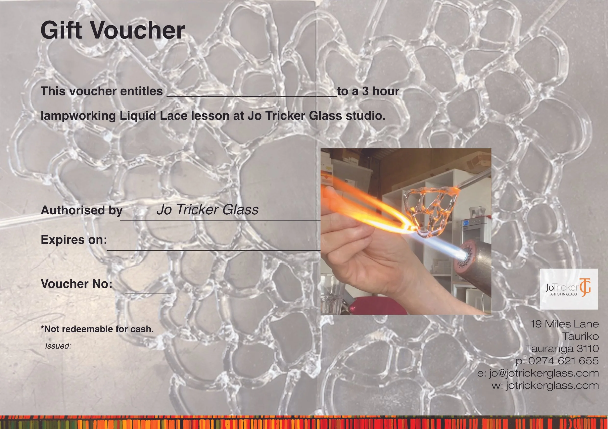 Liquid Lace Class - Voucher