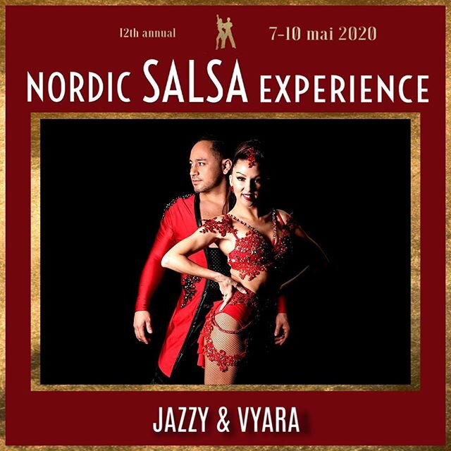 CONFIRMED✨🔥 Jazzy Ruiz &amp; Vyara 🔥✨ Nordic Salsa Experience 2020 🌟
@salsakompaniet @jazzy.ruiz_dance @vyaraklisurska 
#nordicsalsaexperience #salsafestivals #salsadancers #jazzyruiz #salsakompaniet #salsaon2 #salsadancers