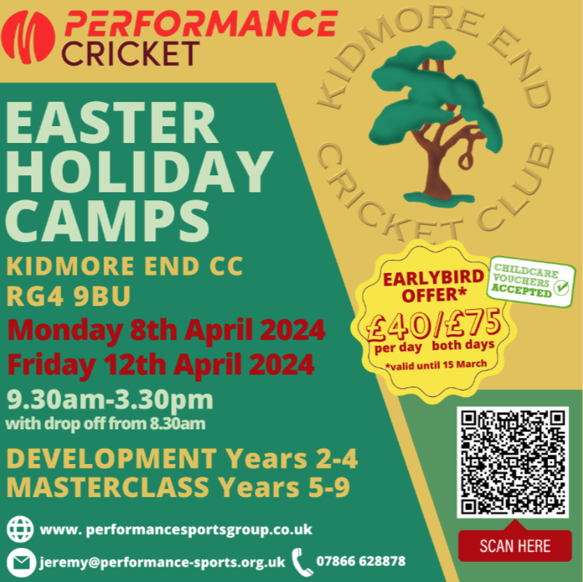 2024 Easter Cricket Camps 