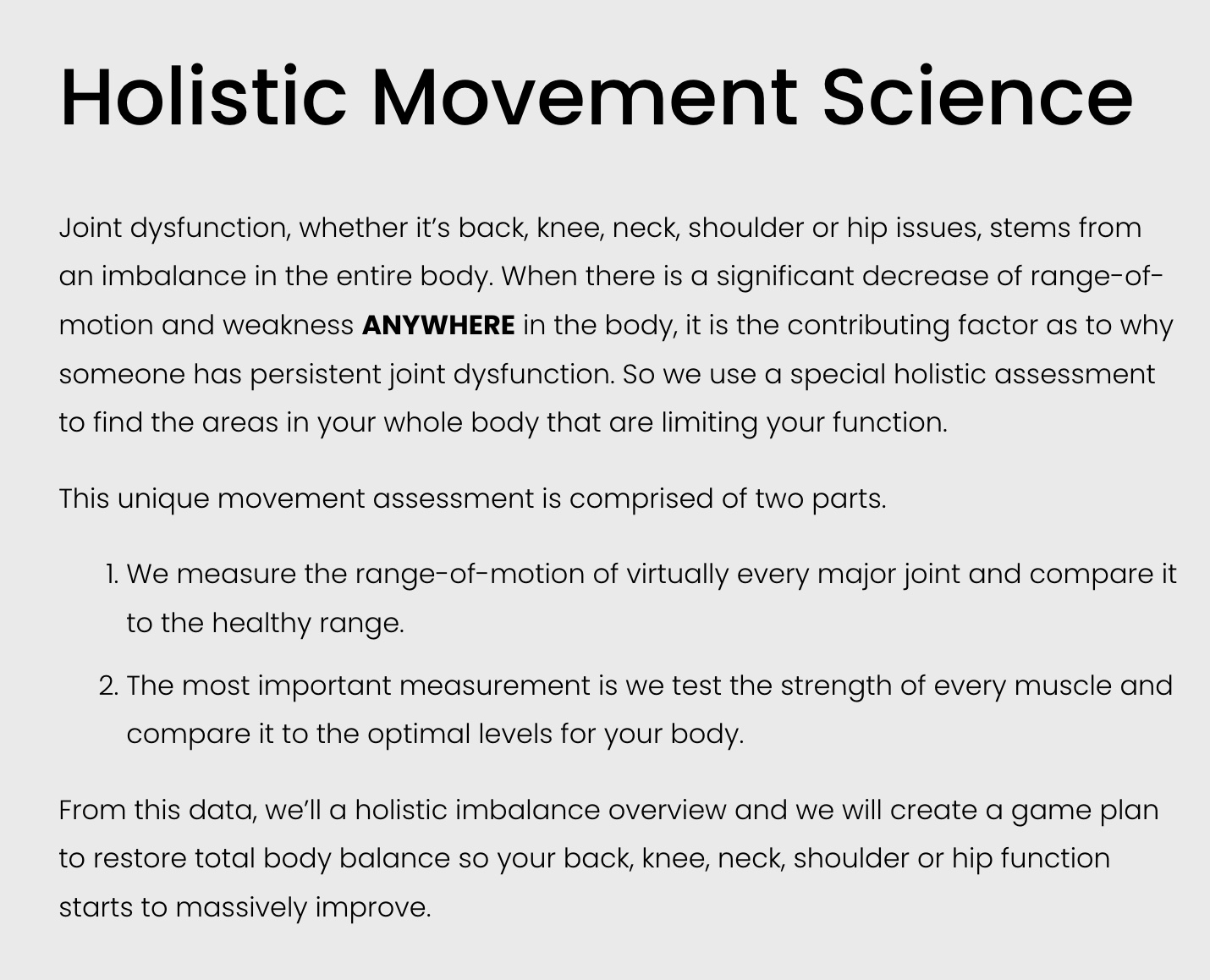 NeuroMuscular Health Innovations