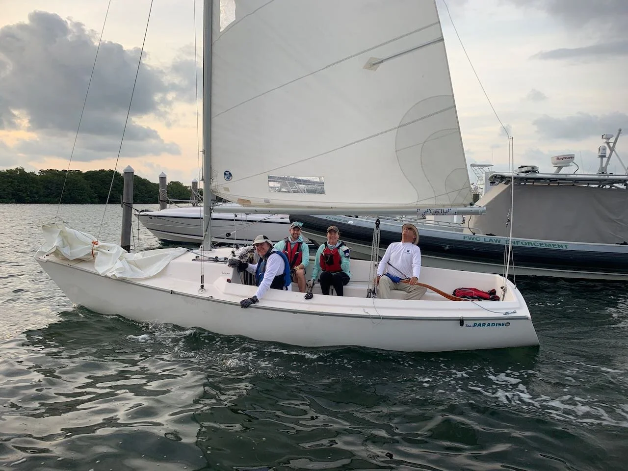 Veterans Sailboat Racing