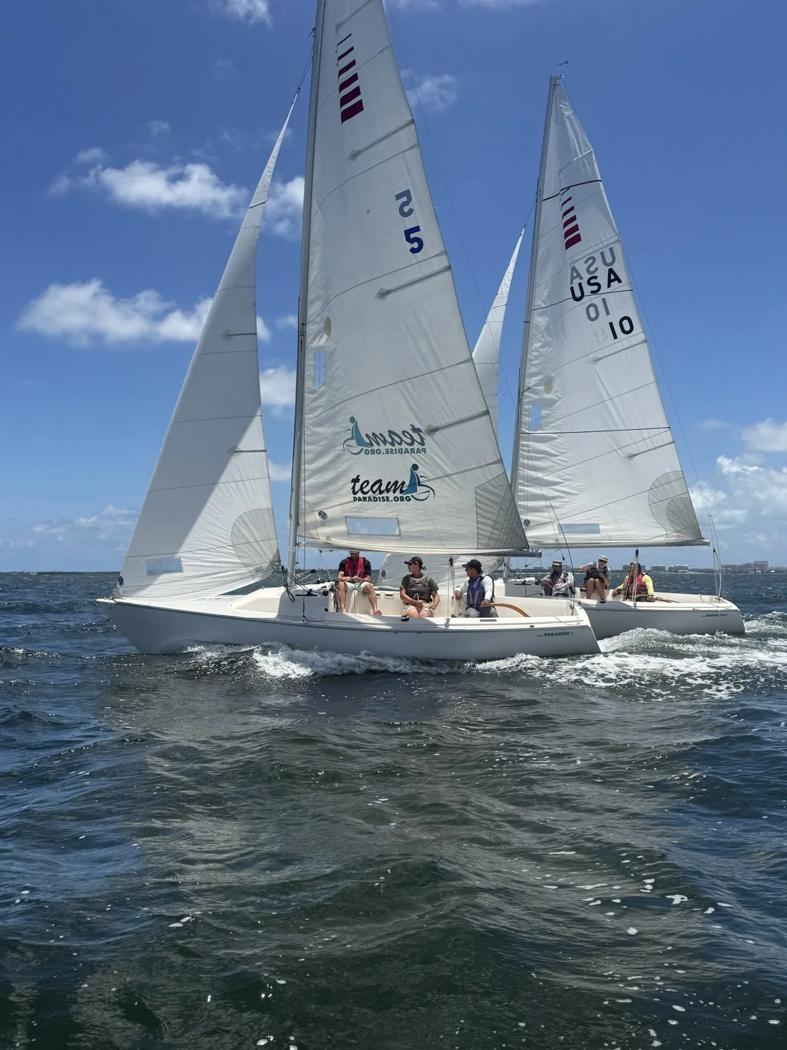 Day 1 of Training: Veterans & 1st Responders Sailing