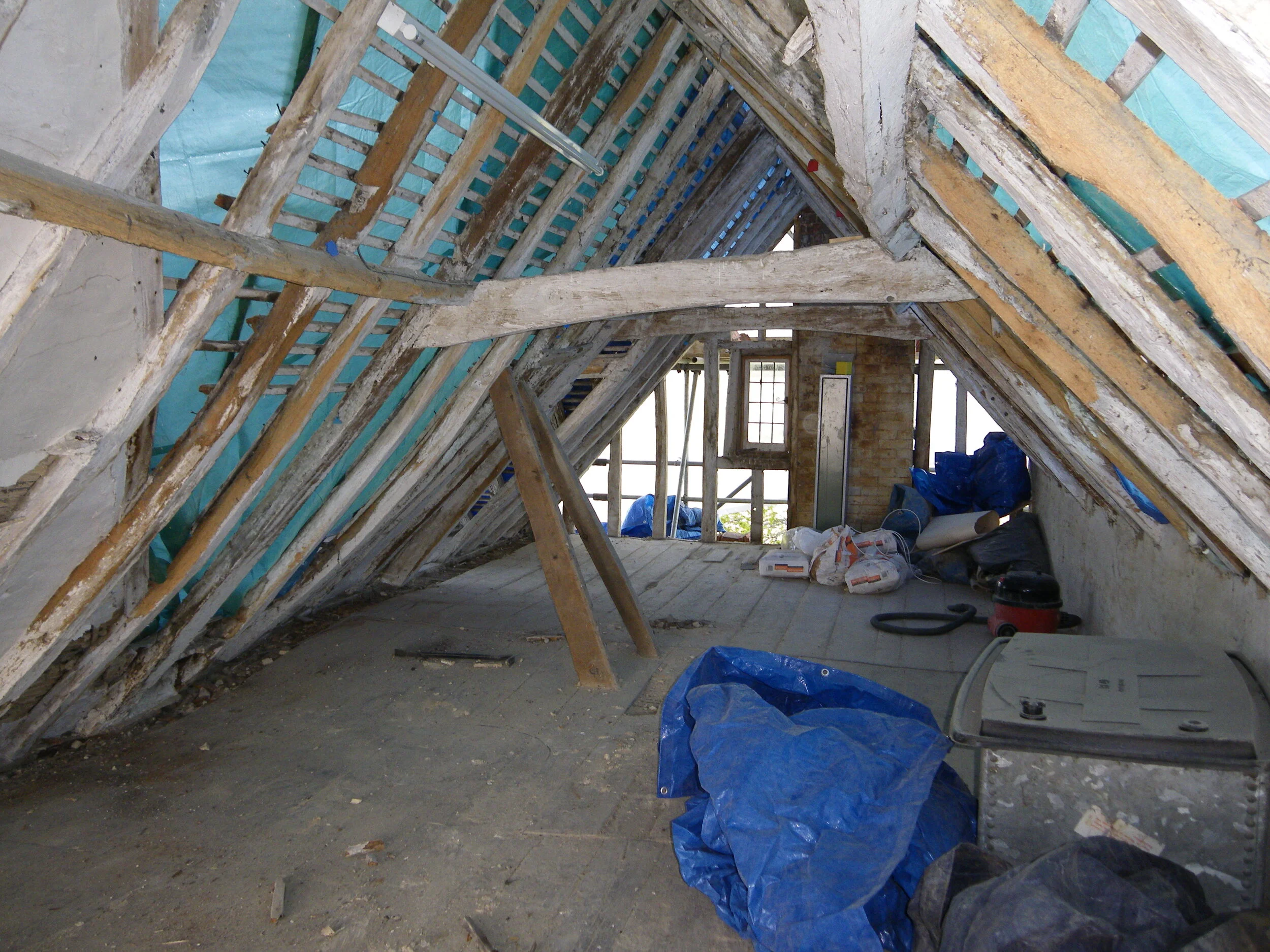 During works