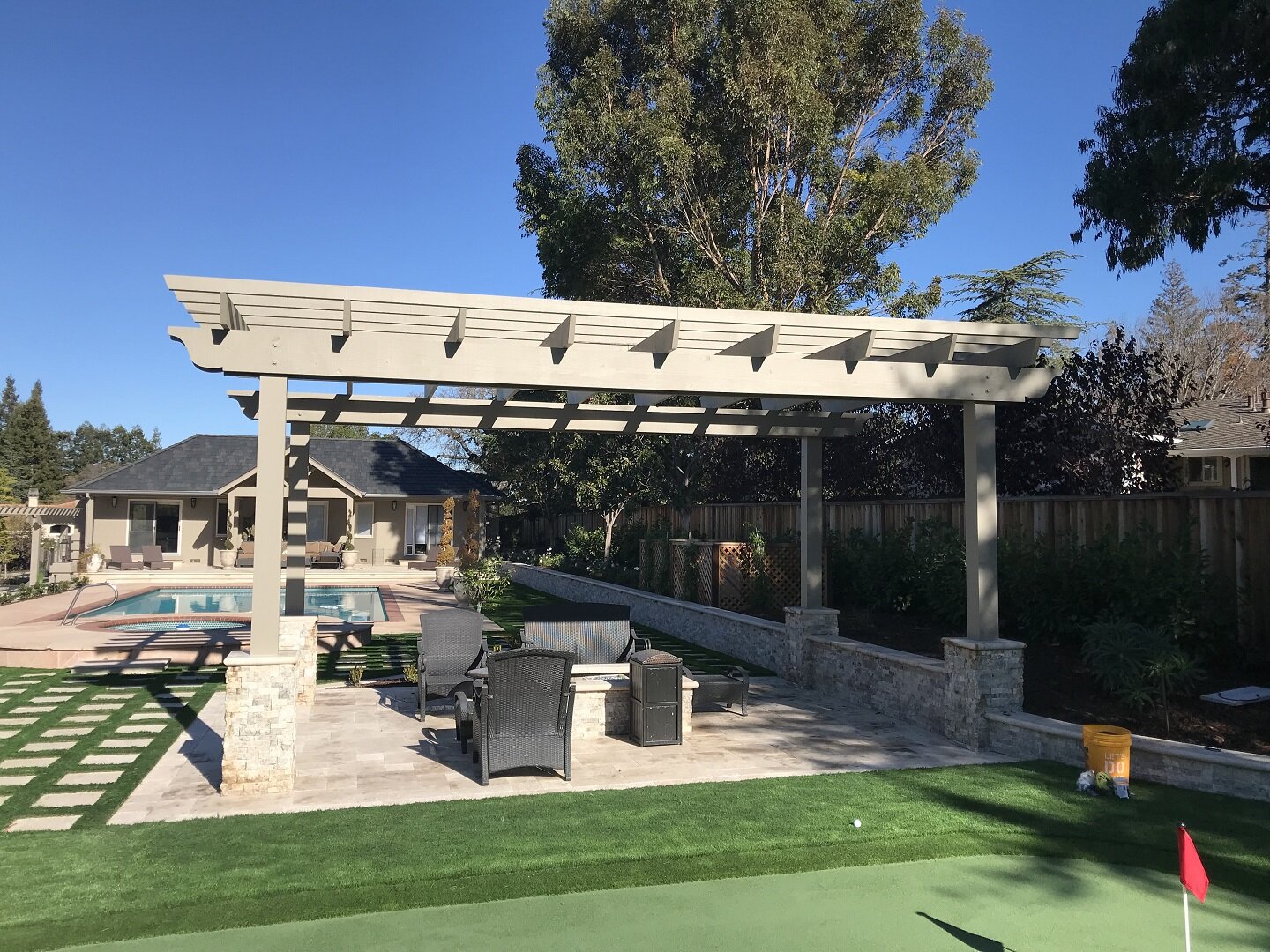 Outdoor Kitchen, Fireplace in San Jose, Los Altos, Campbell, Santa