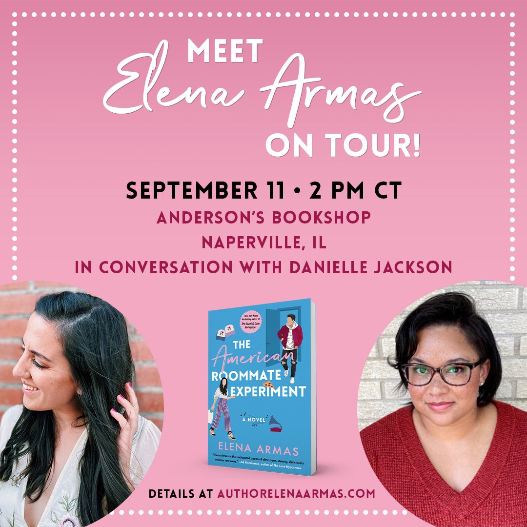 Elena Armas in Conversation with Danielle Jackson at Anderson's Bookshop —  Danielle Jackson