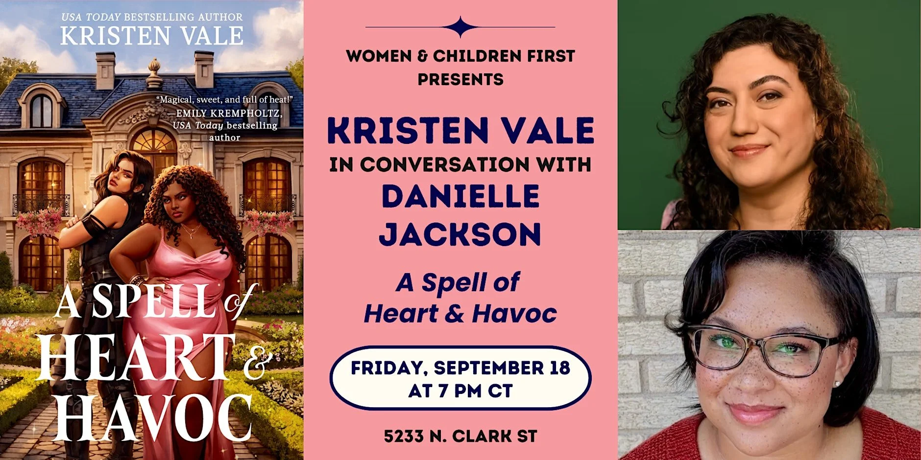 A Spell of Heart & Havoc by Kristen Vale Launch Party! 