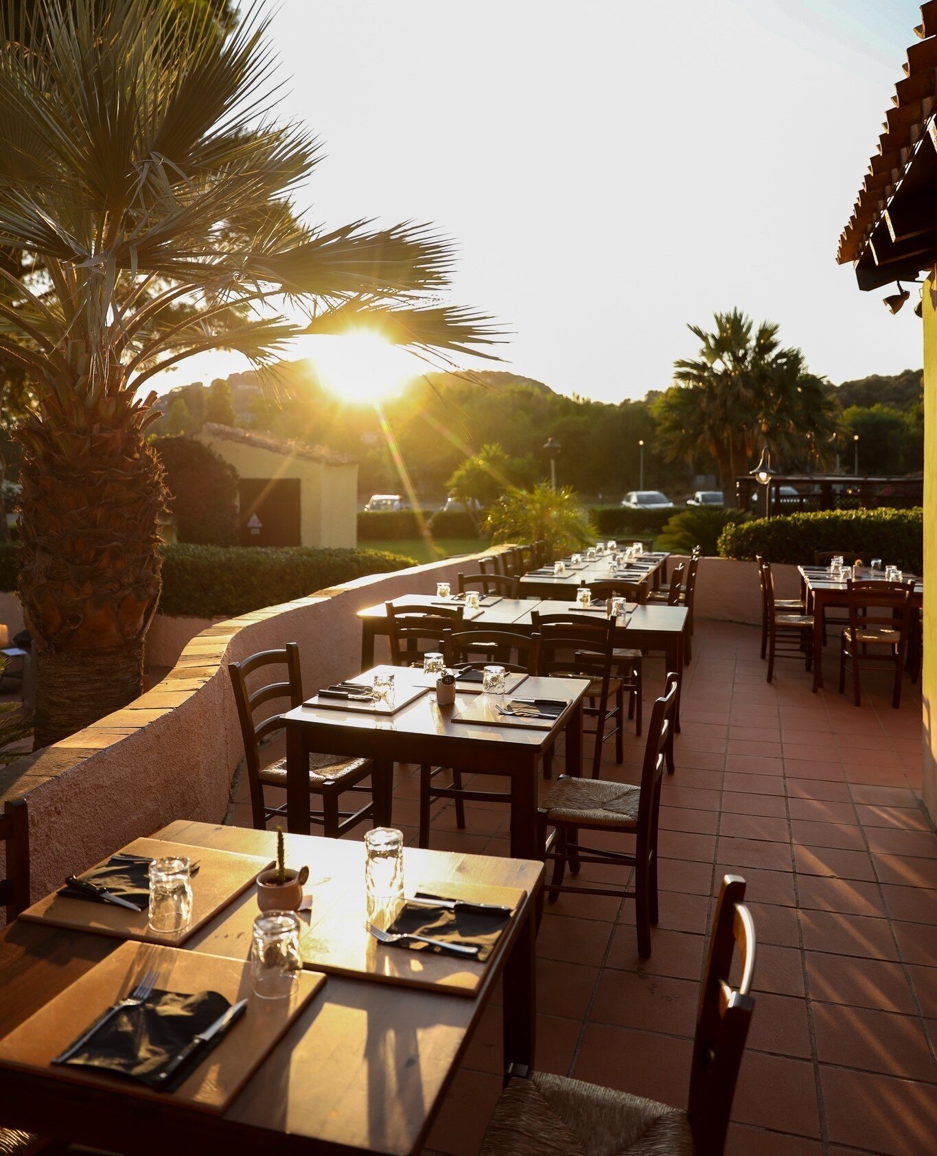 Ci prepariamo per l'ora magica ⁠
Getting ready for that magic hour #aquariumsardinia #alfresco #sunset