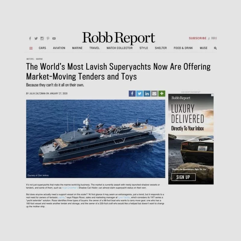 Can almost claim super yacht status on its own